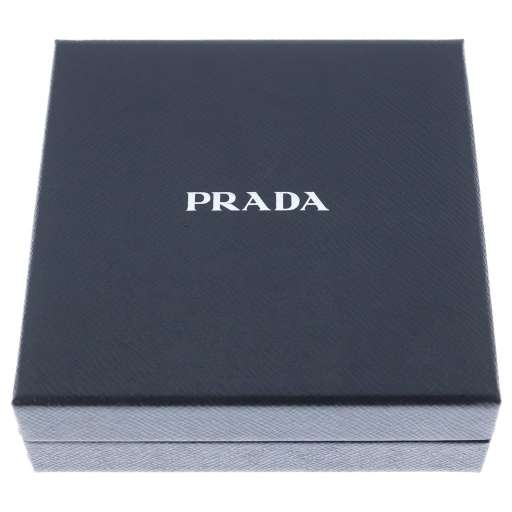 PRADA (プラダ) シュシュ ヘアゴム トライアングル ロゴ ベロア