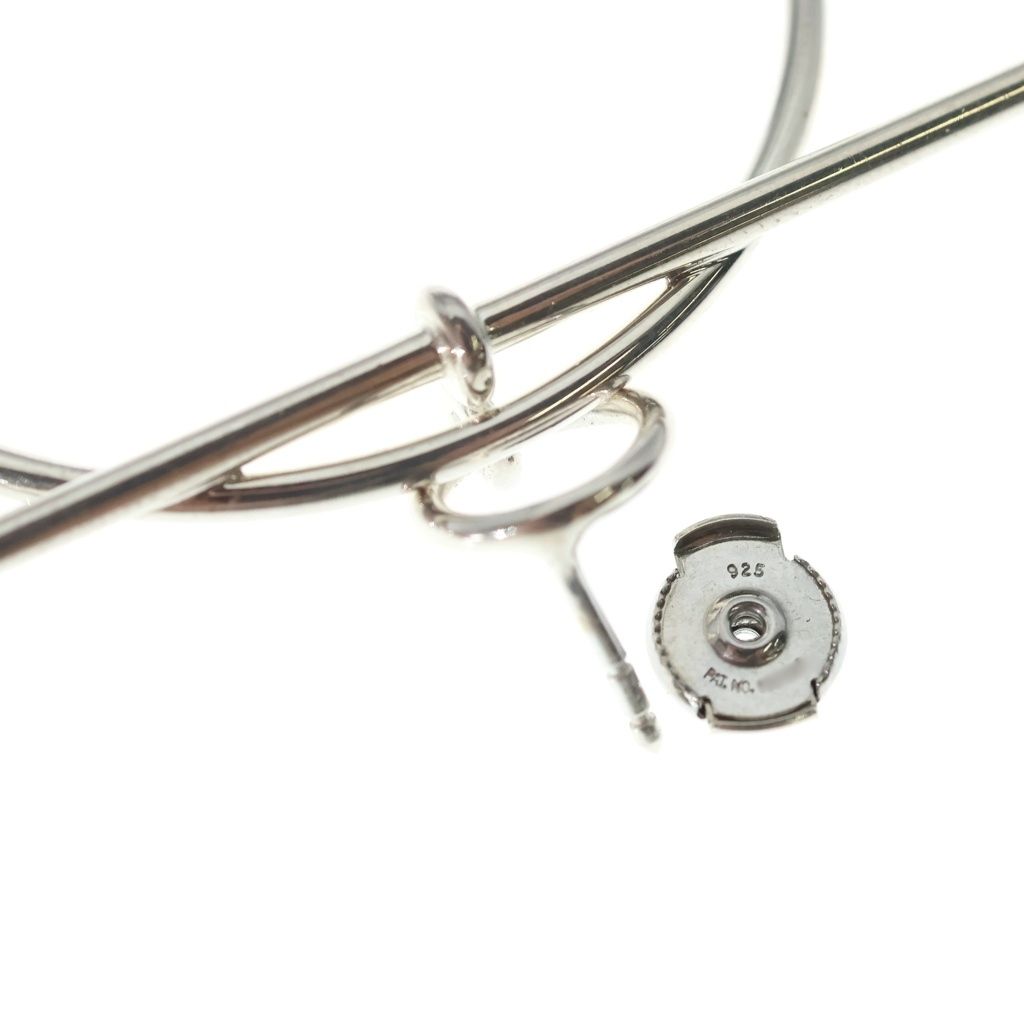 HERMES (エルメス) ループMM フープ ピアス SV925 シルバー - メルカリ