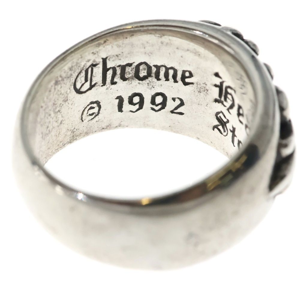 CHROME HEARTS (クロムハーツ) FLRL CRS フローラルクロス リング