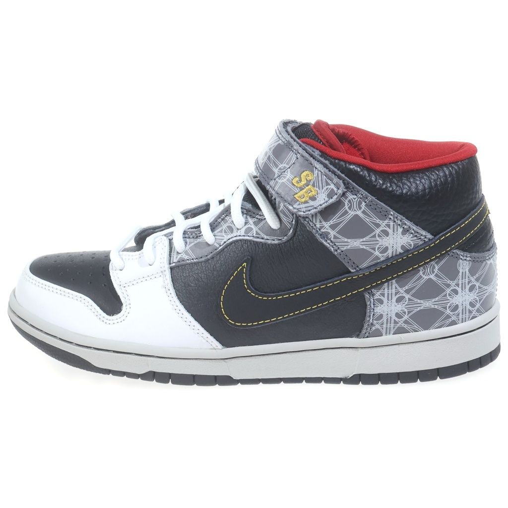 NIKE SB (ナイキエスビー) 【観賞用 2008年製】 DUNK MID BEIJING TRIUMVIR FLY 350677-001 ダンク ペキン トゥライアムヴァ フライ ミッドカットスニーカー マルチ US9/27cm