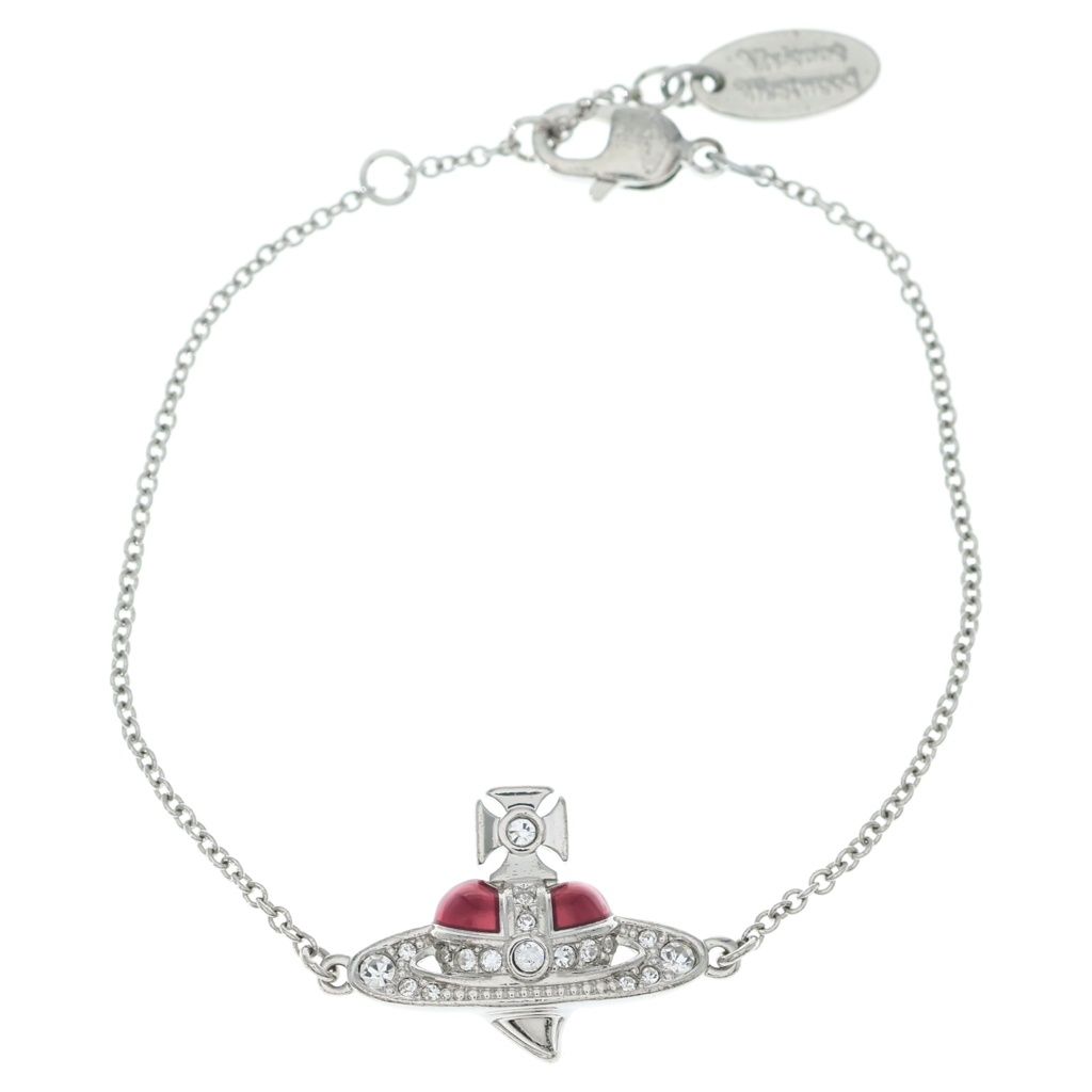 Vivienne Westwood (ヴィヴィアンウエストウッド) ディアマンテ ラインストーン ブレスレット シルバー 6,776円