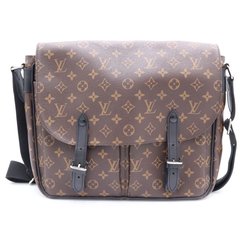 LOUIS VUITTON (ルイヴィトン) モノグラム クリストファー メッセンジャー ショルダーバッグ ブラウン M41643
