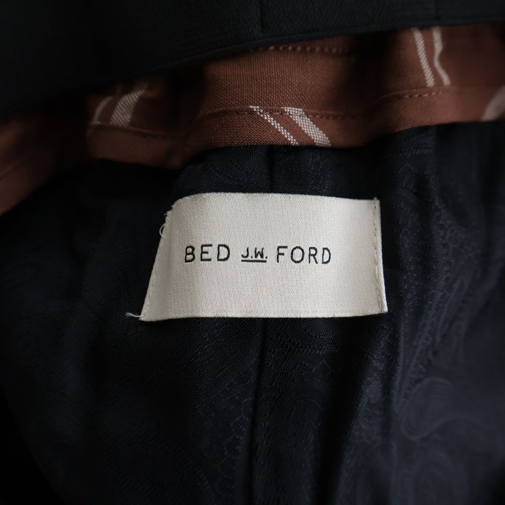 BED J.W. FORD (ベッドフォード) 25SS タータンチェック スラックス