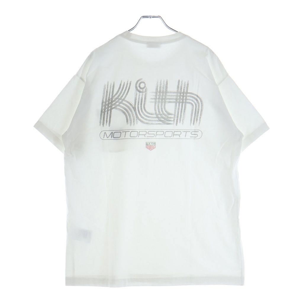 KITH (キス) x TAG Heuer Formula 1 Badge Pocket Tee フォーミュラ バッジ ポケット Tシャツ ホワイト -