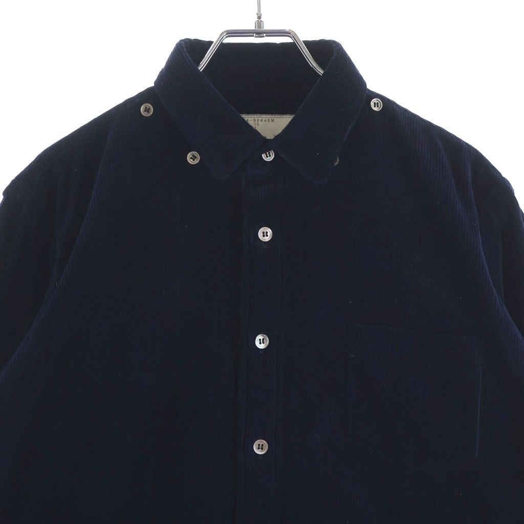Sacai (サカイ) 14AW コーデュロイ ワンポケット ボタンダウン長袖