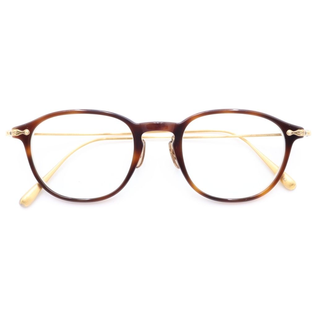 OLIVER PEOPLES (オリバーピープルズ) Stiles ウェリントンフレーム サングラス アイウェア 眼鏡 ブラウン 10,643円