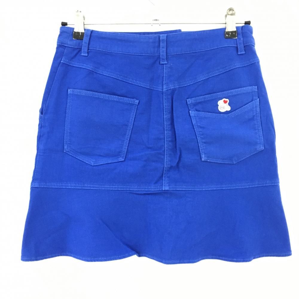 お値下げアルチビオ❤️プルオーバー＆スカートsize36 アルチビオ スカート ブルー ストレッチ ロゴワッペン レディース 38(M