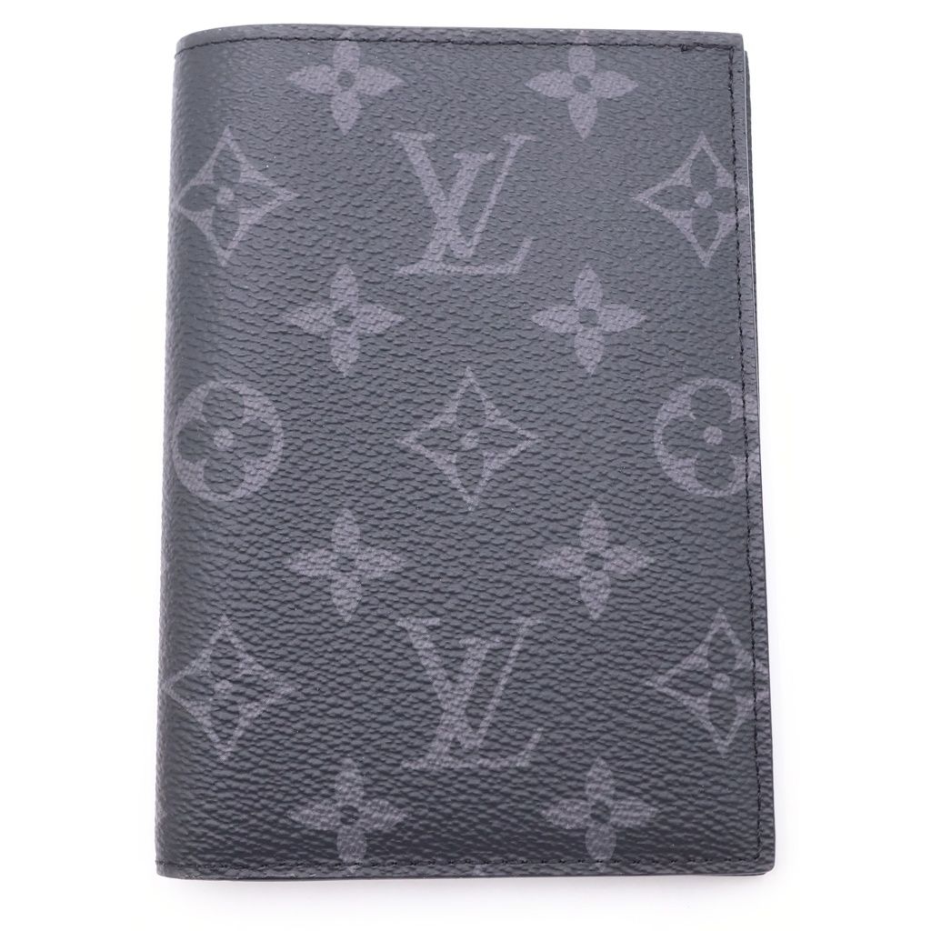 LOUIS VUITTON (ルイヴィトン) モノグラム パスポートカバー クーヴェルテュール パスポール NM ブラック M64501 MB0189