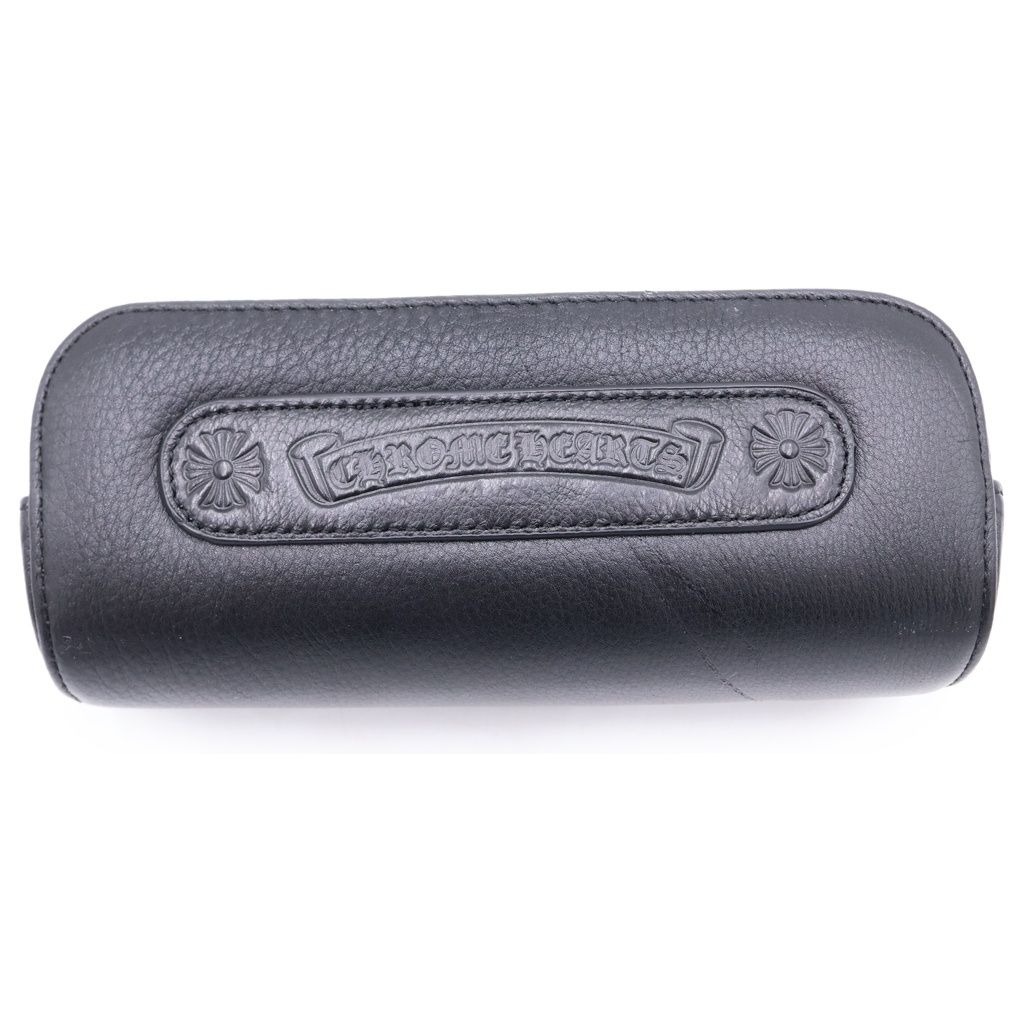 CHROME HEARTS (クロムハーツ) EYEWEAR CASE アイウェアケース 眼鏡ケース ブラック 9,352円