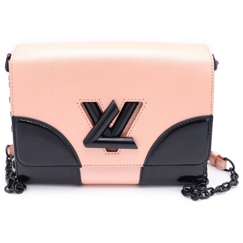 LOUIS VUITTON (ルイヴィトン) エピ ツイストMM ショルダーバッグ ローズナクレ ブラック金具 ピンク/ブラック M50826