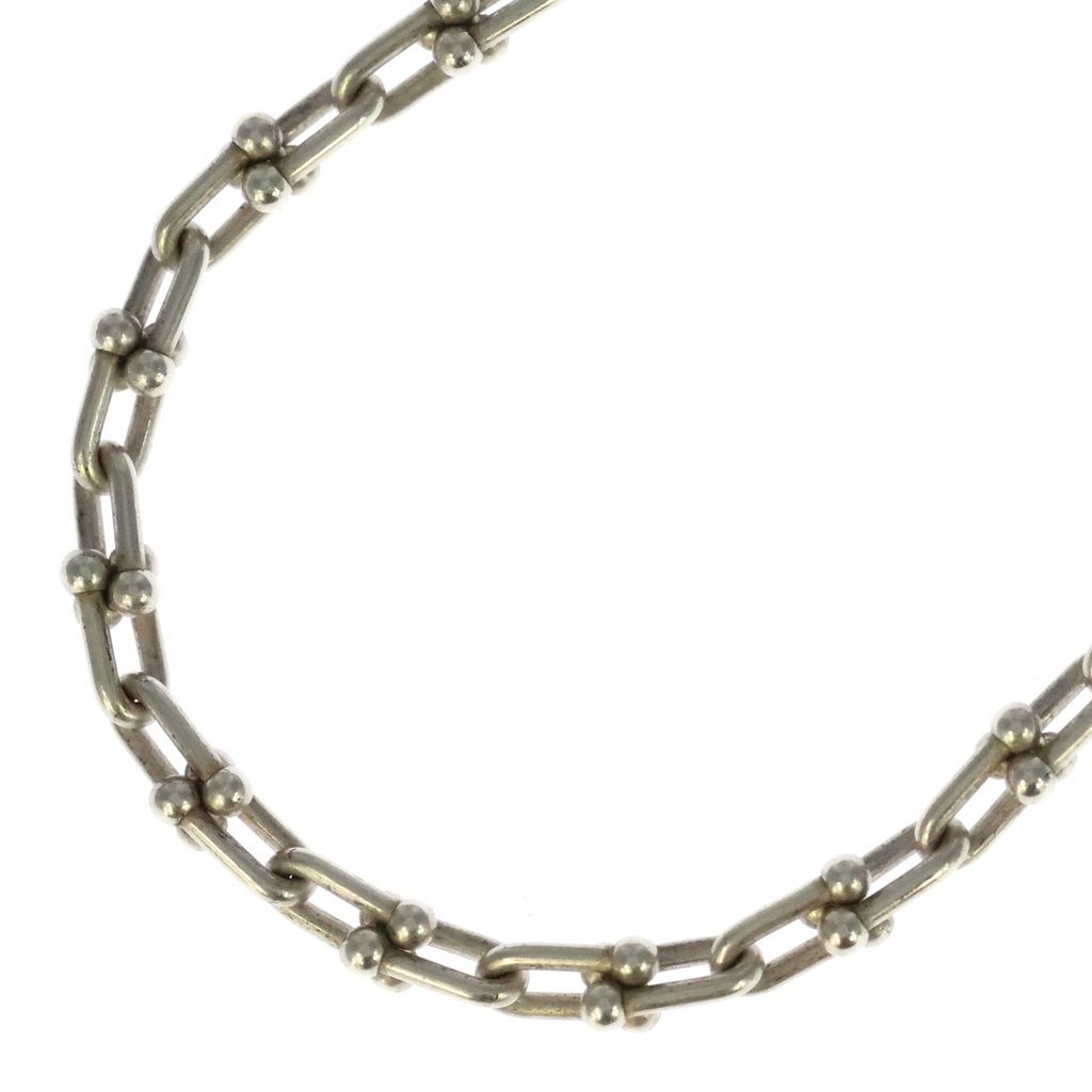 TIFFANY & Co. (ティファニー) ハードウェア スモール ネックレス シルバー チェーン Ag925