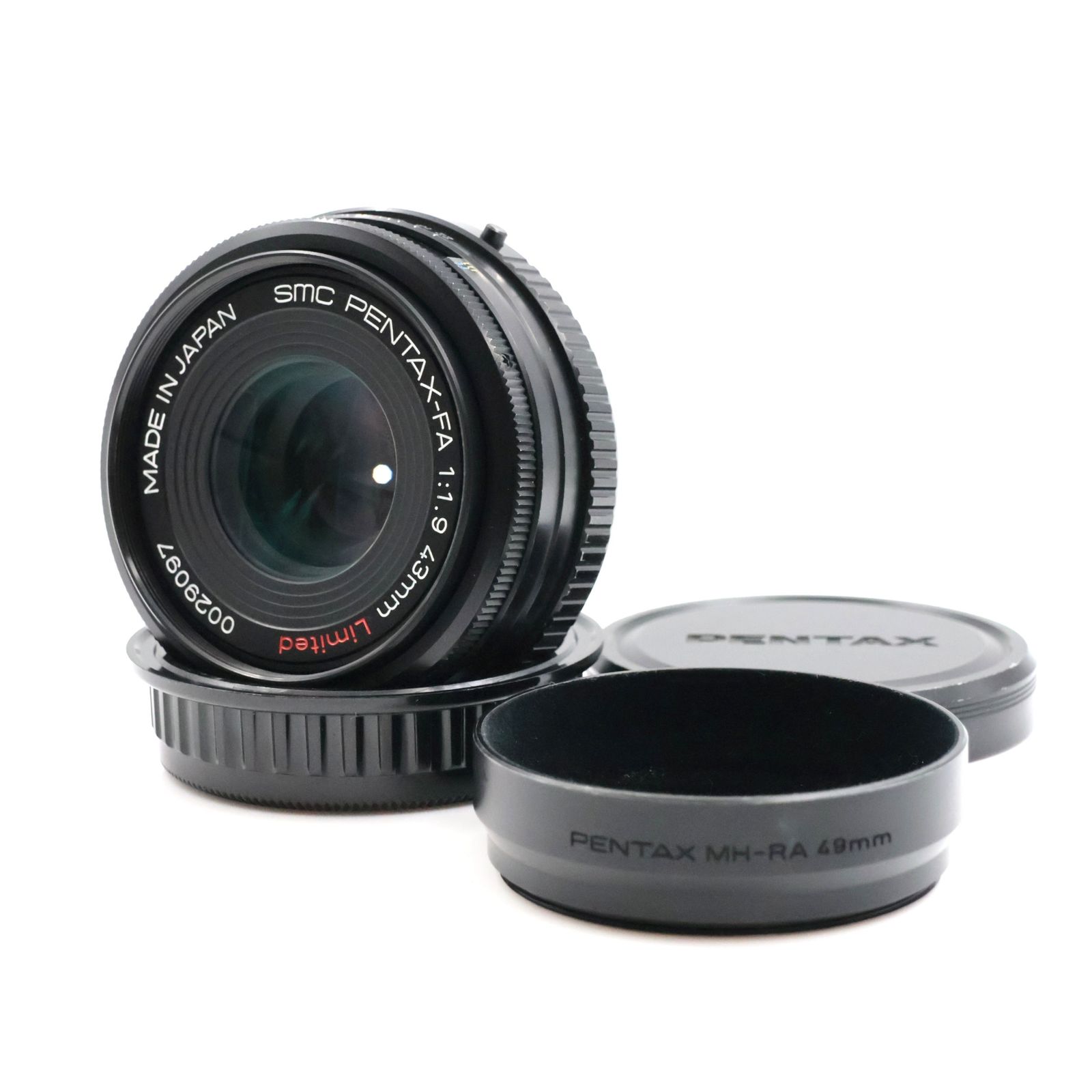 ■極上品■ PENTAX FA43mm F1.9 Limited ブラック 単焦点レンズ ペンタックス 20180