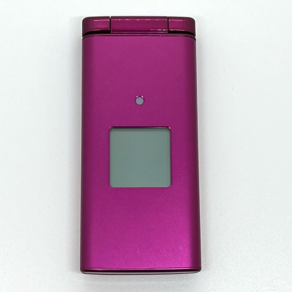 良品 かんたんケータイ KYF38 ワインレッド SIMロック解除済 - メルカリ