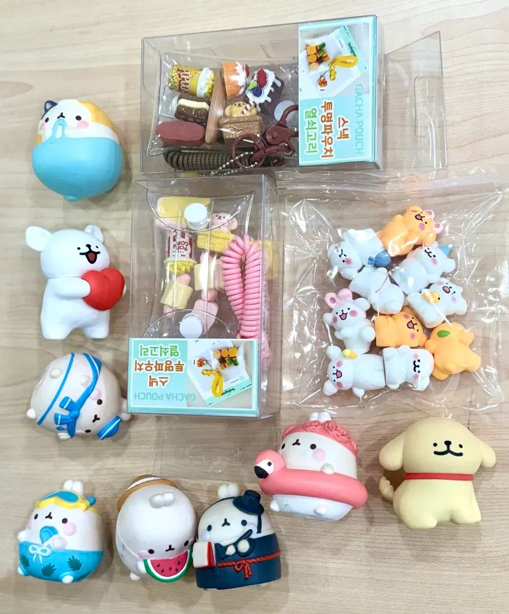 Molang ( 몰랑이 ) マルチーズ ガチャ フィギュア ミニチュア セット まとめ 7,700円