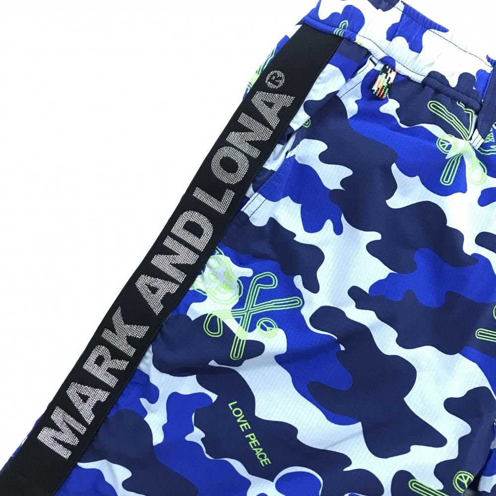 MARK & LONA ゴルフパンツ パープル カモフラ柄 MARK & LONA ゴルフパンツ パープル カモフラ柄 MARK&LONA（マーク