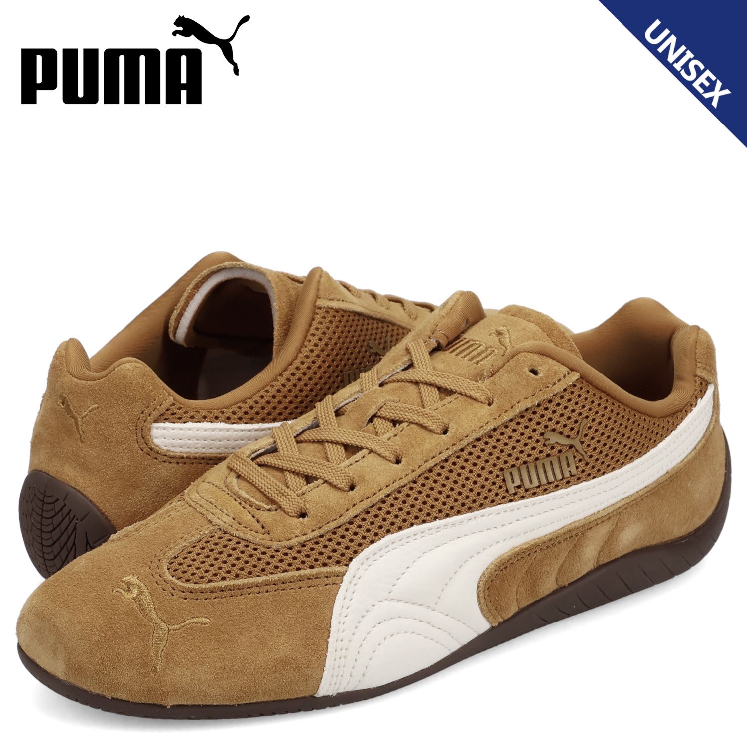 PUMA プーマ スピードキャットメッシュ スニーカー メンズ レディース SPEEDCAT MESH 404370、ゴールド/L 11,550円