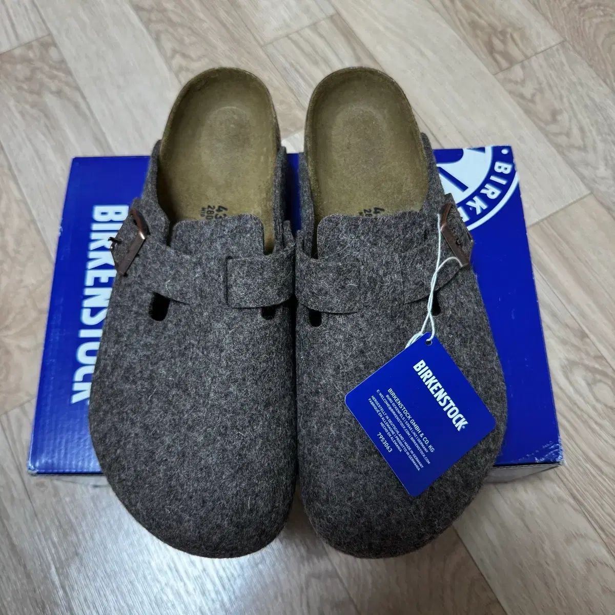 ビルケンシュトック ボストン ウールフェルト カカオ 43 新品 出品