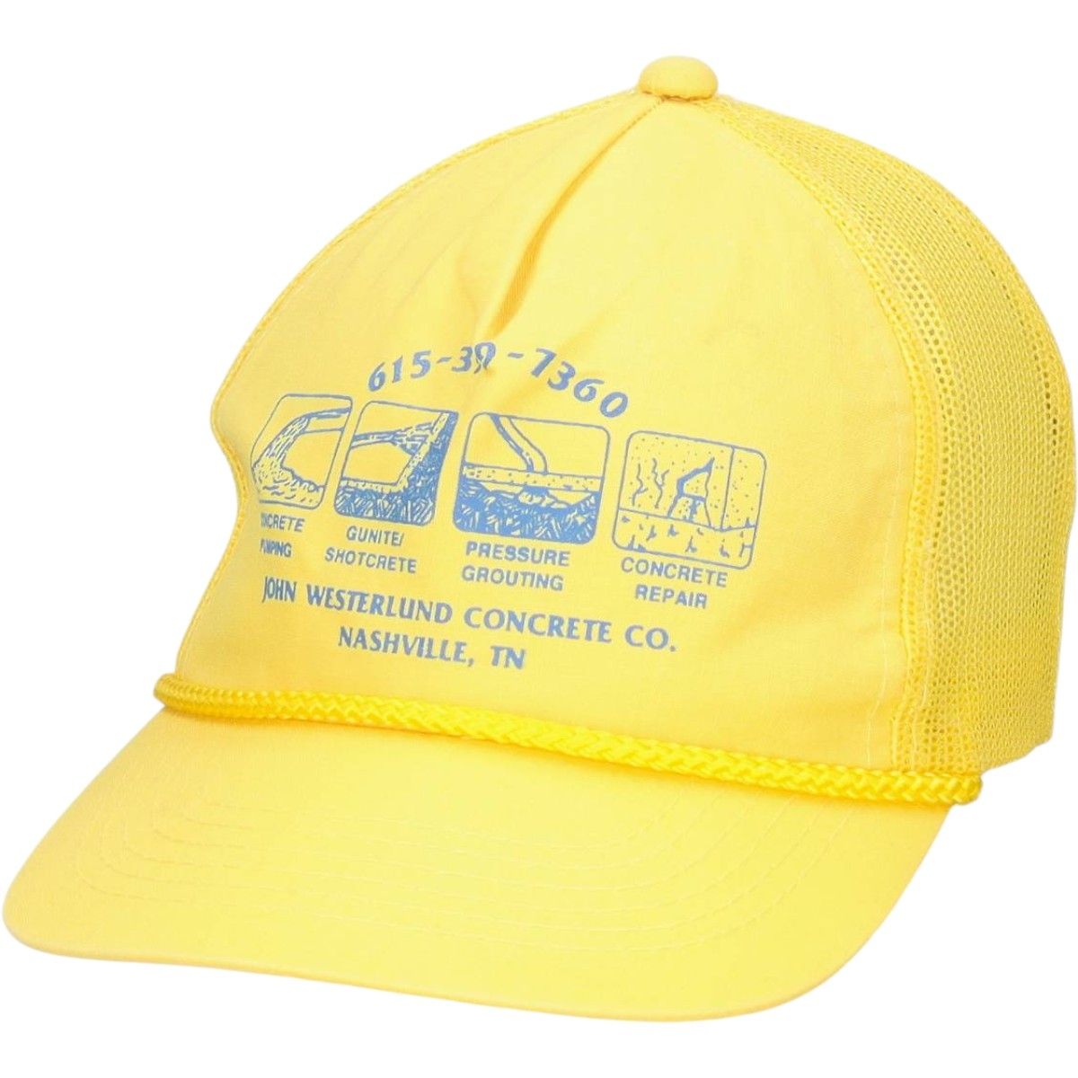 古着 YR Headwear トラッカーキャップ メッシュキャップ フリーサイズ