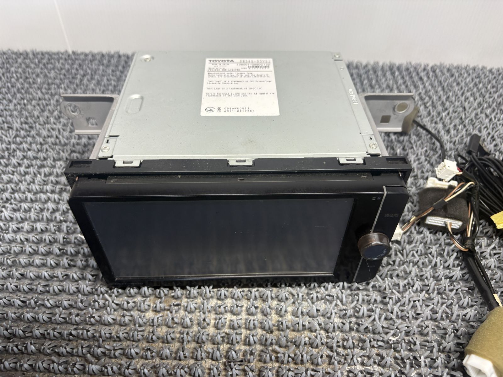 トヨタ純正 メモリーナビ 08545-00V51 NSZT-W62G Bluetooth - メルカリ