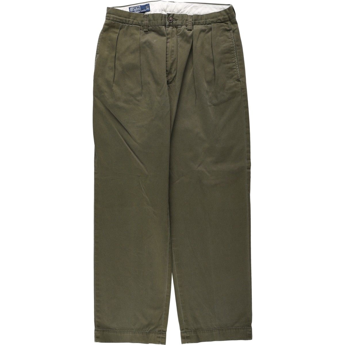 古着 ラルフローレン Ralph Lauren POLO by Ralph Lauren ANDREW PANT ツータック チノパンツ メンズw32相当/eaa663460 7,568円