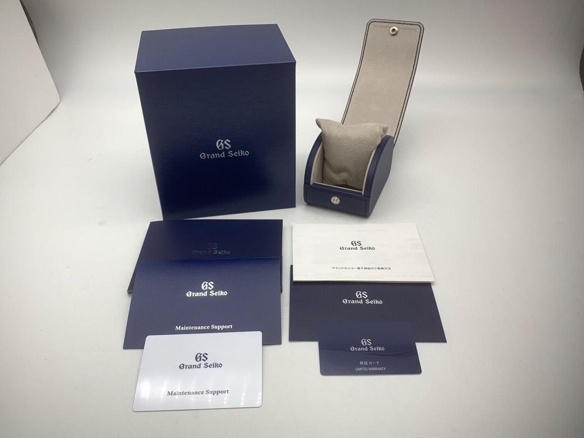 【中古】 【美品】 グランドセイコー スプリングドライブ スポーツコレクション ホワイト SBGE311 SS/セラミック AJHH創立20周年記念 500本限定