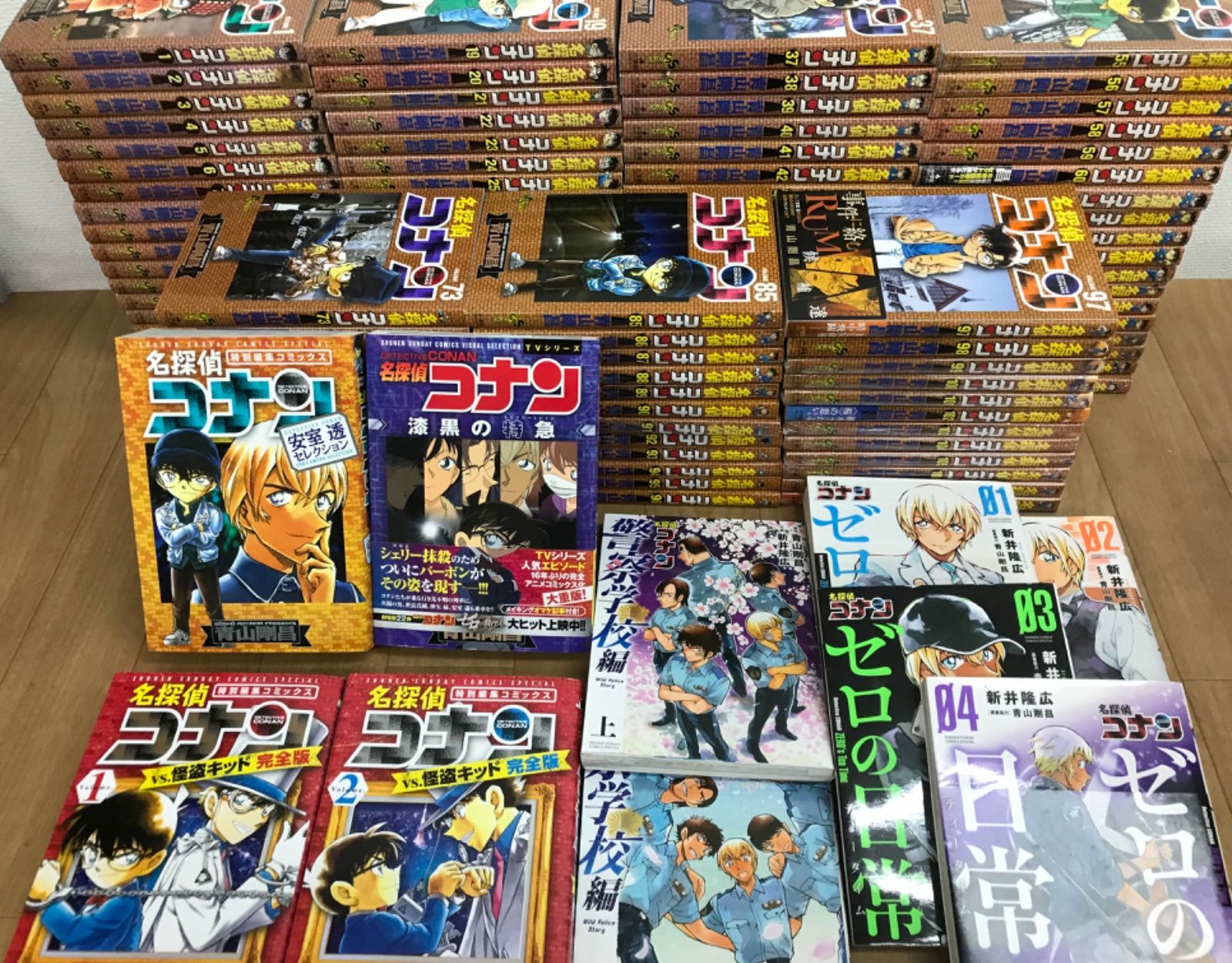 ☆【未開封あり・既刊全巻】名探偵コナン 1～108巻・警察学校編・ゼロ