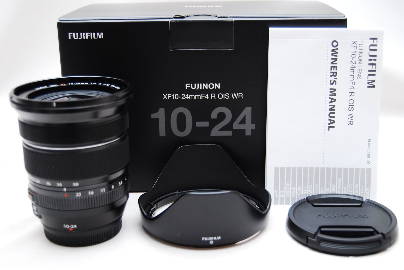 ★美品　富士フイルム　X 超広角F XF　10-24㎜　F4 R OIS WR　(FUJIFILM) ★