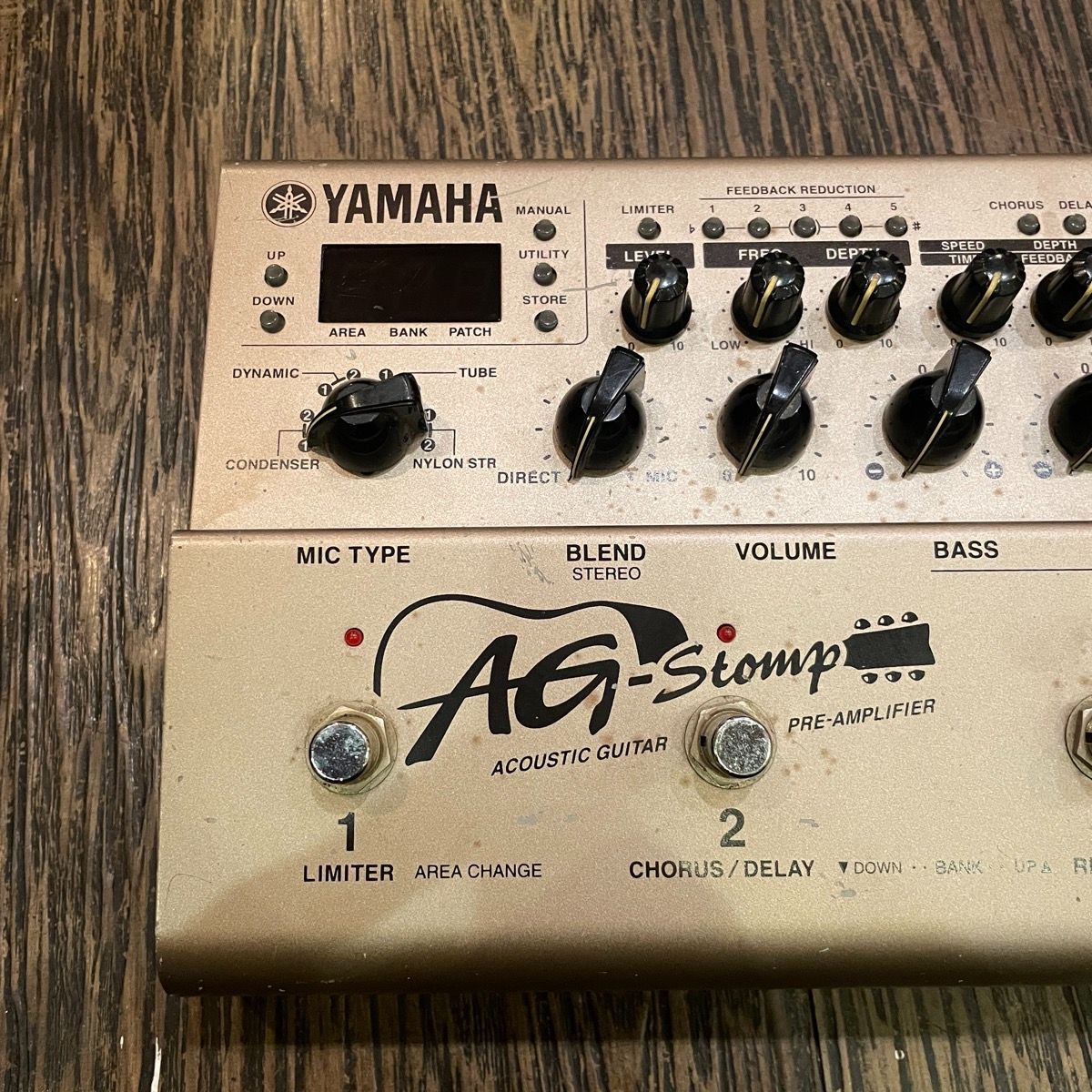 Yamaha AG Stomp アコースティックギター プリアンプ ヤマハ - メルカリ