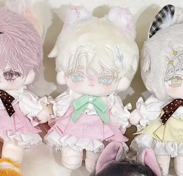 (現物) 10cm ぬいぐるみ服 三井 寿 クローゼット LITTLEリボン2 薄ピンクリボン