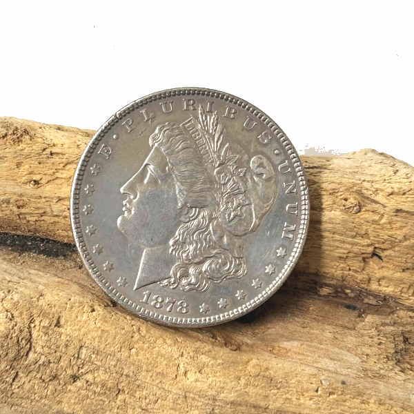 coin-50 モルガン銀貨 1878年 1ドル コイン 【銀90％】コンチョ クラフト材料 コレクション 19,800円