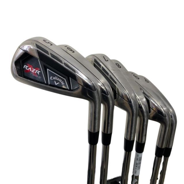 【中古】 キャロウェイ RAZR X TOUR 6S アイアンセット IR NS PRO 950GH (フレックスS) メンズ 男性用 右利き 右用 Cランク ゴルフクラブ 14,998円