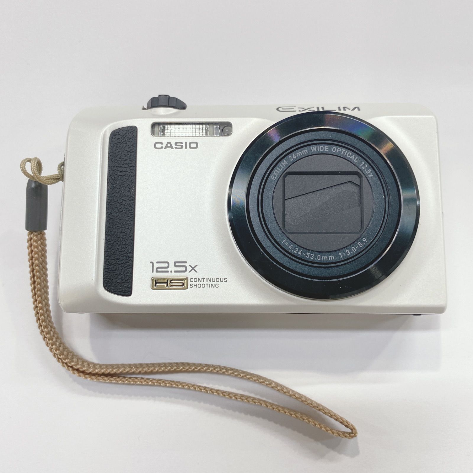 CASIO EXILIM EX-ZR100 デジカメ 白【ジャンク】 - メルカリ