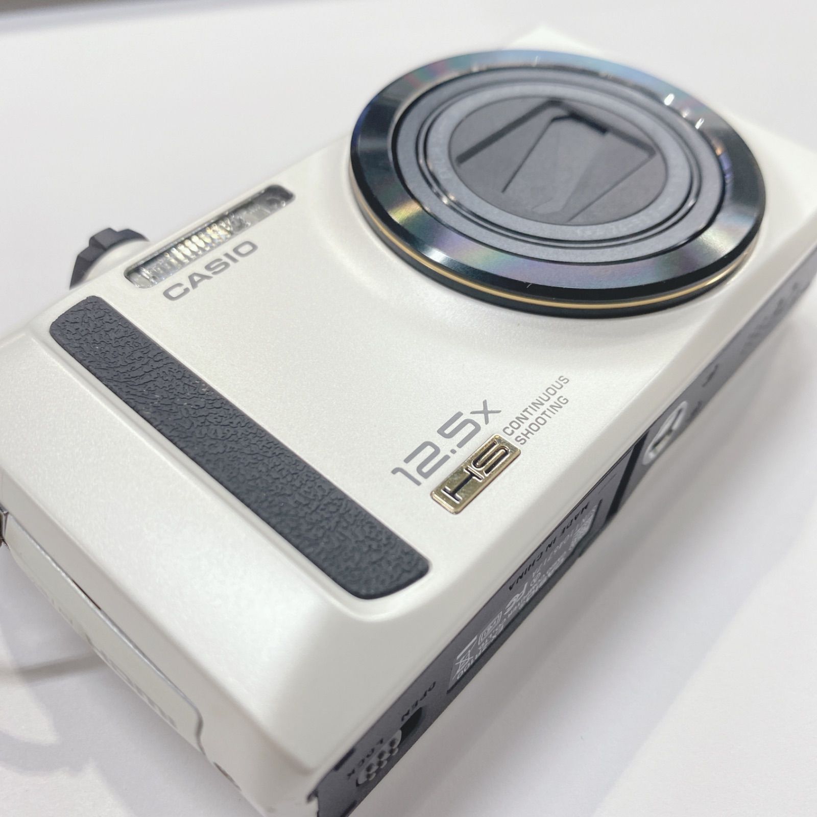 CASIO EXILIM EX-ZR100 デジカメ 白【ジャンク】 - メルカリ