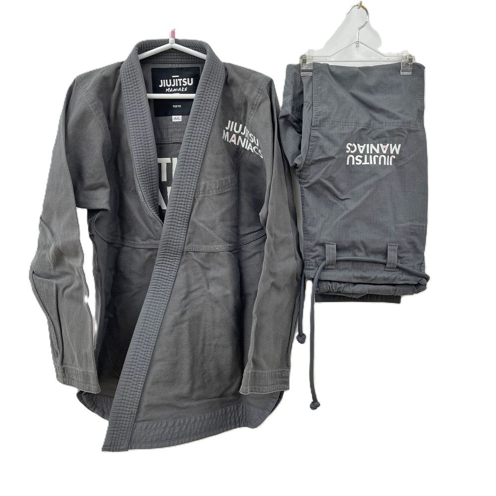 柔術着 上下セット JIUJITSU MANIACS A1L 袋付き