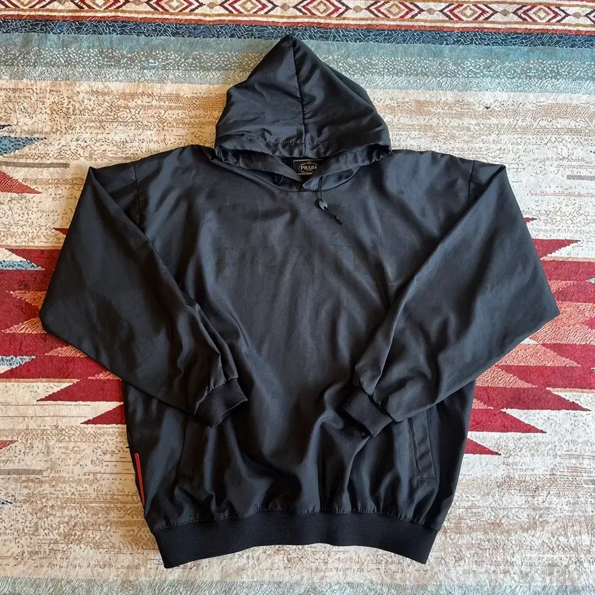 PRADA プラダ ロゴ フード ジャケット XL/105