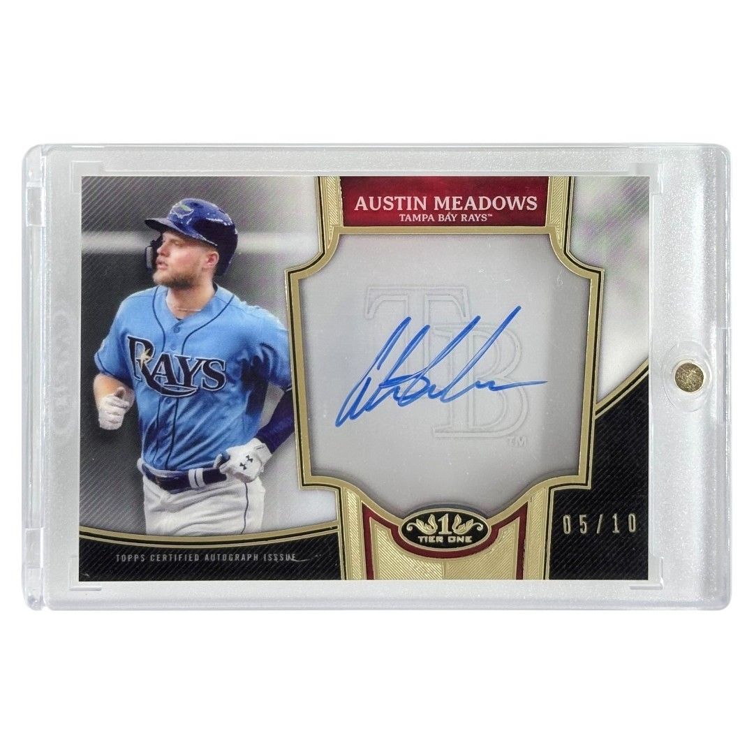 TOPPS MLBカード TIER ONE MICHAEL BROSSEAU RAYS 1/1 #BOA-MB 送料無料 中古 IT2 TOPPS MLBカード TIER ONE AUSTIN MEADOWS TAMPA BAY RAYS /10 #C1A-AM
