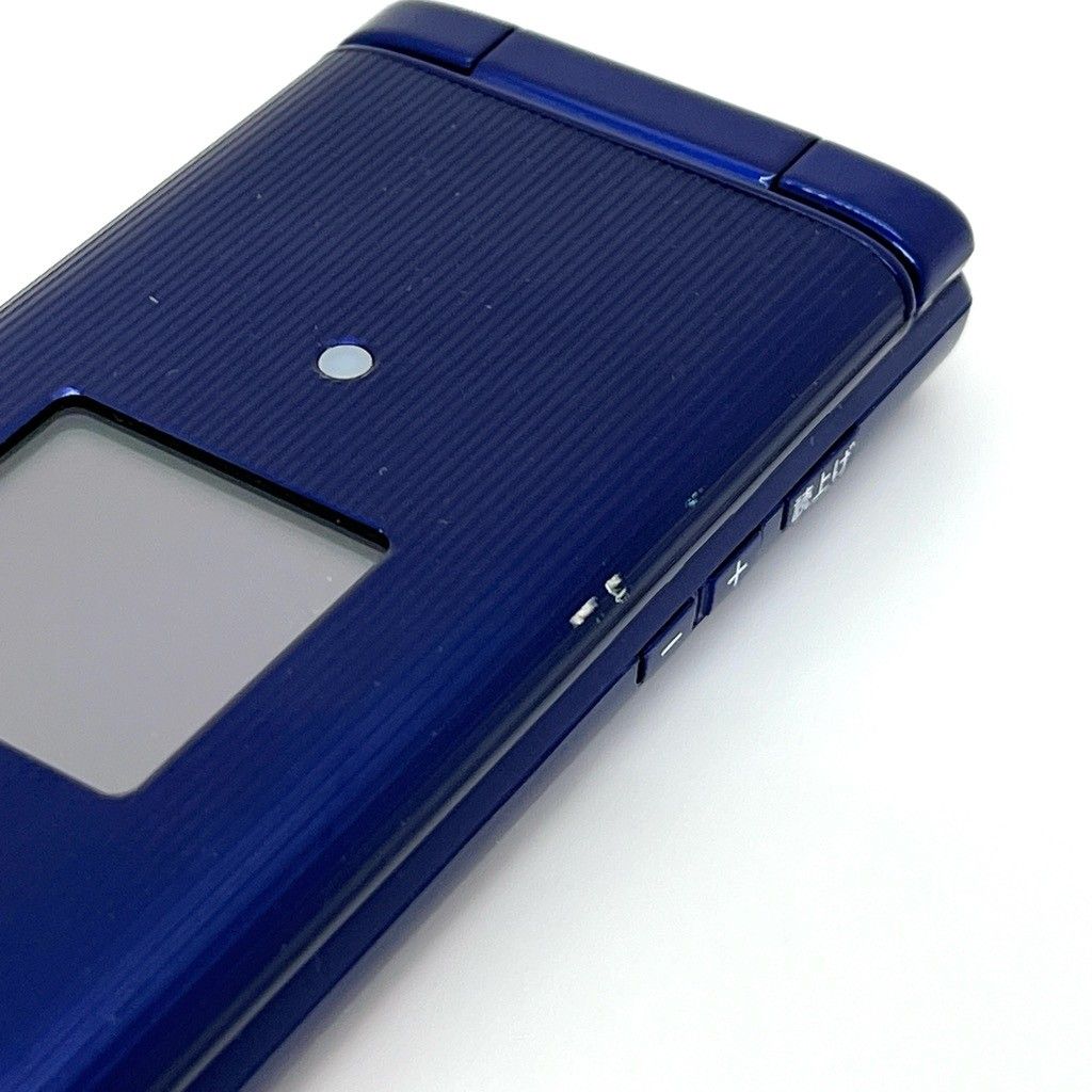 良品】かんたんケータイ KYF38 ロイヤルブルー SIM解除済 - メルカリ