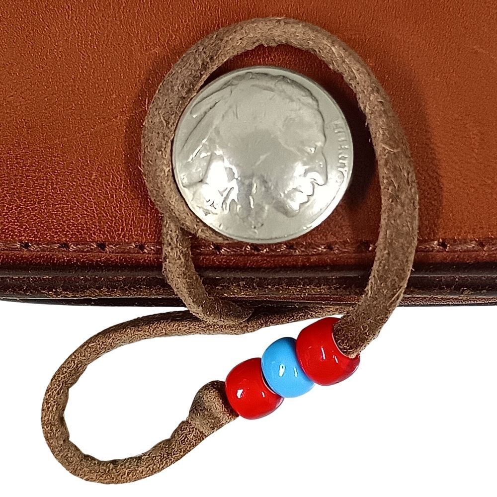 GOROS ゴローズ レザー コインケース 角型 小銭入れ ブラウン 正規品
