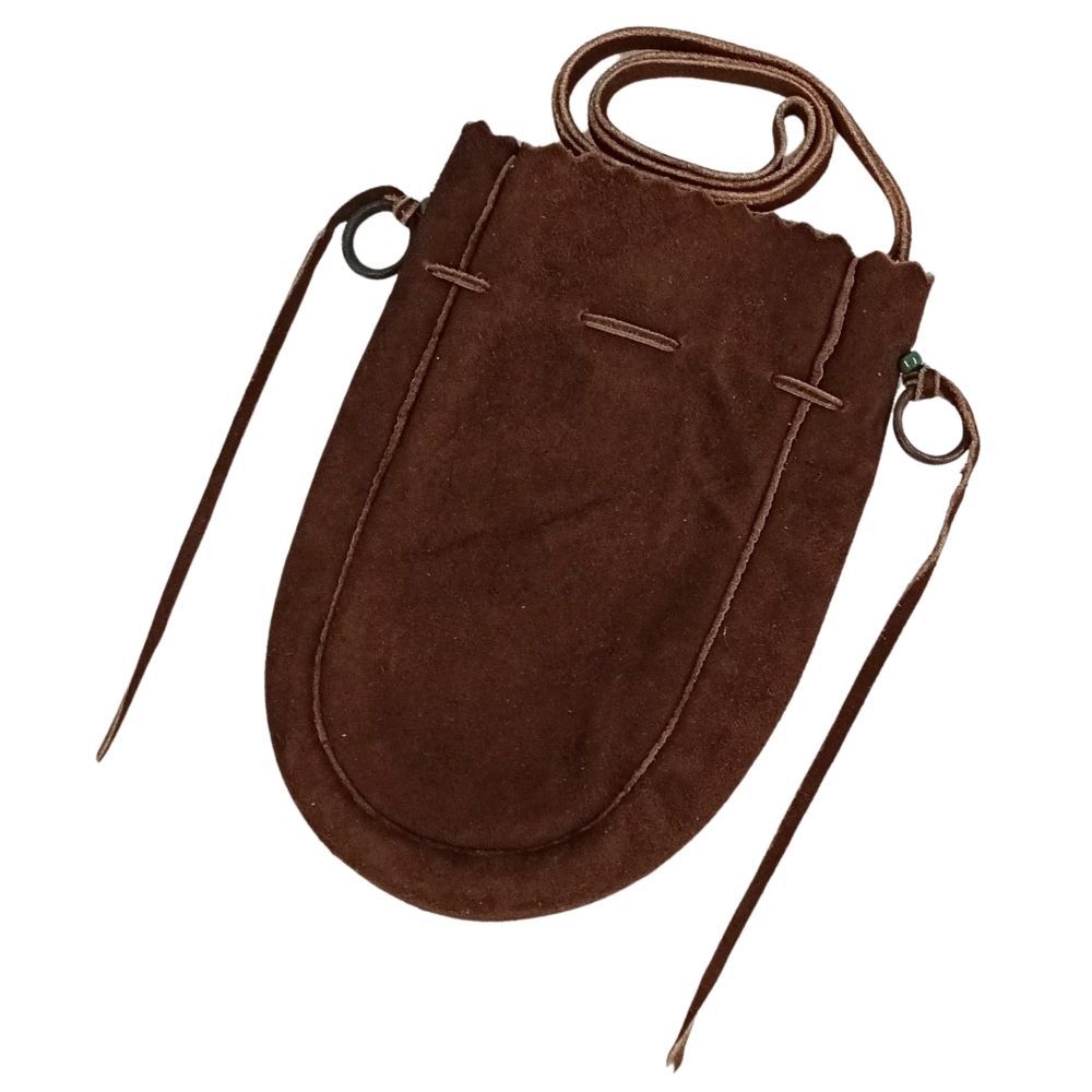 GOROS ゴローズ ディアスキン 巾着 ポーチ ブラウン サイズL 正規品