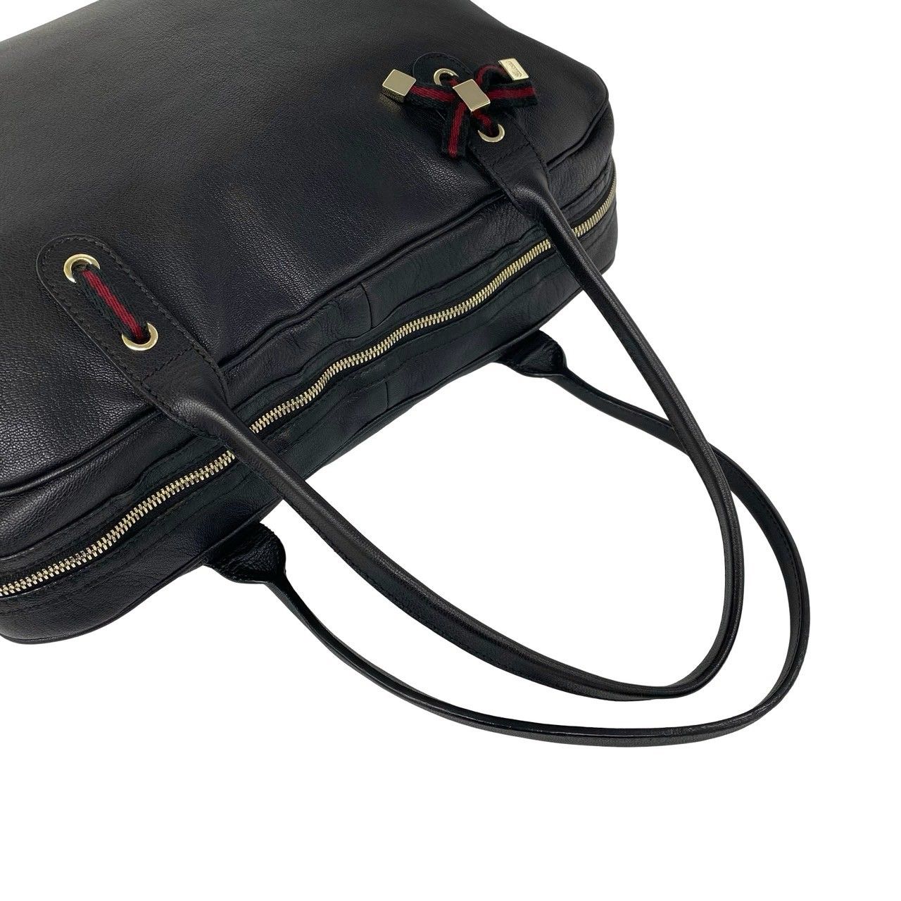 極 美品 希少品 GUCCI グッチ プリンシー シェリーライン レザー 本革