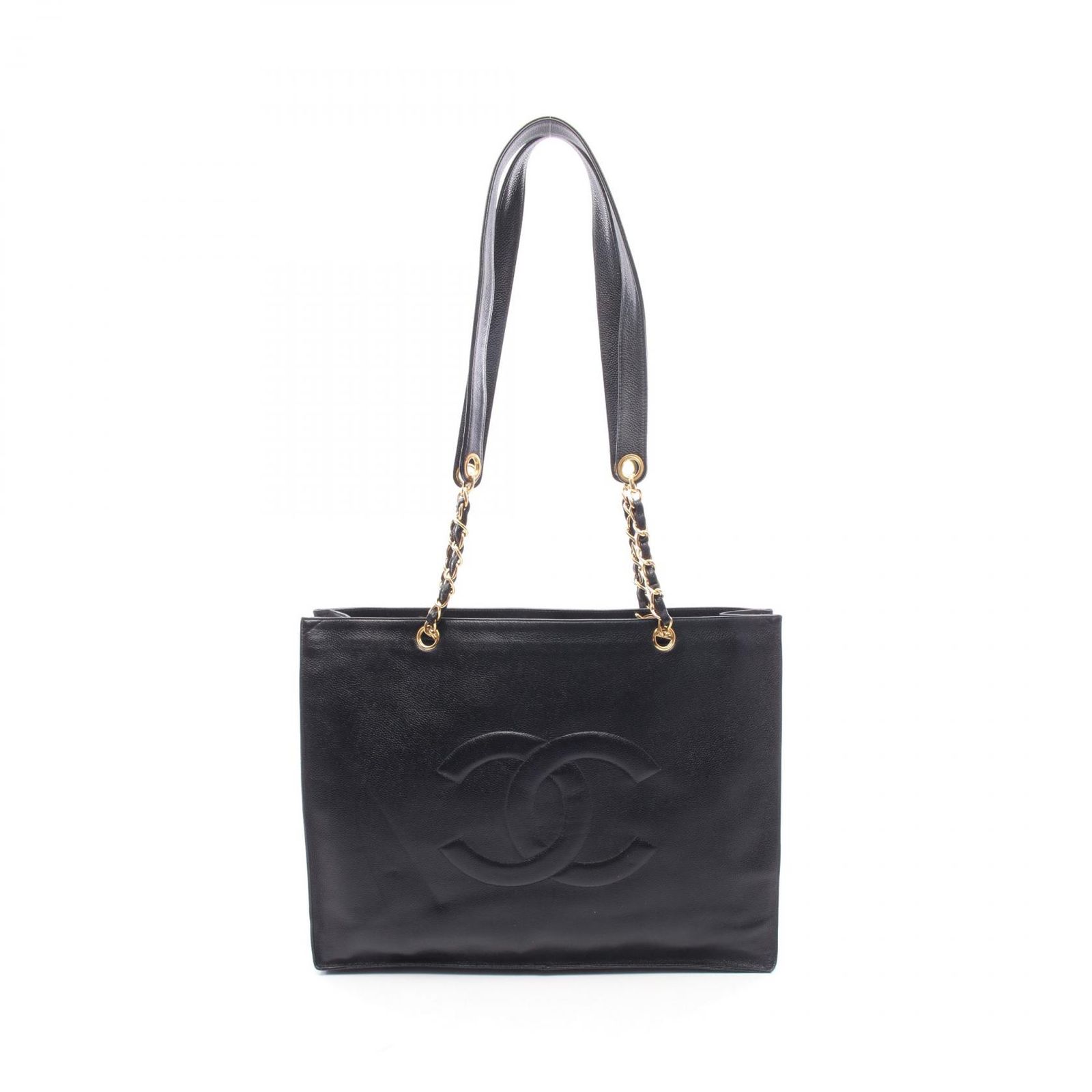 CHANEL シャネル デカココ チェーントート トートバッグ