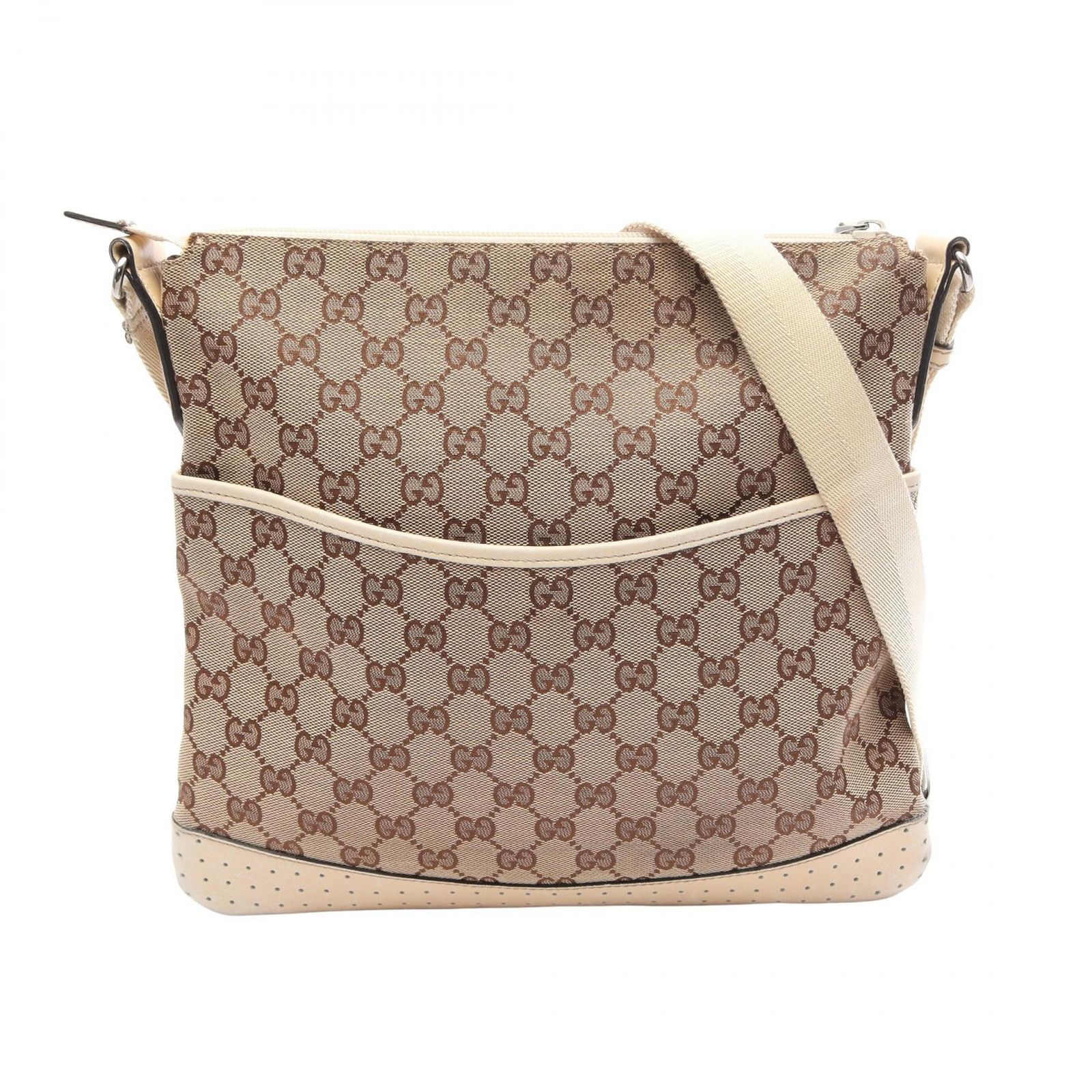 GUCCI グッチ GGキャンバス ショルダーバッグ