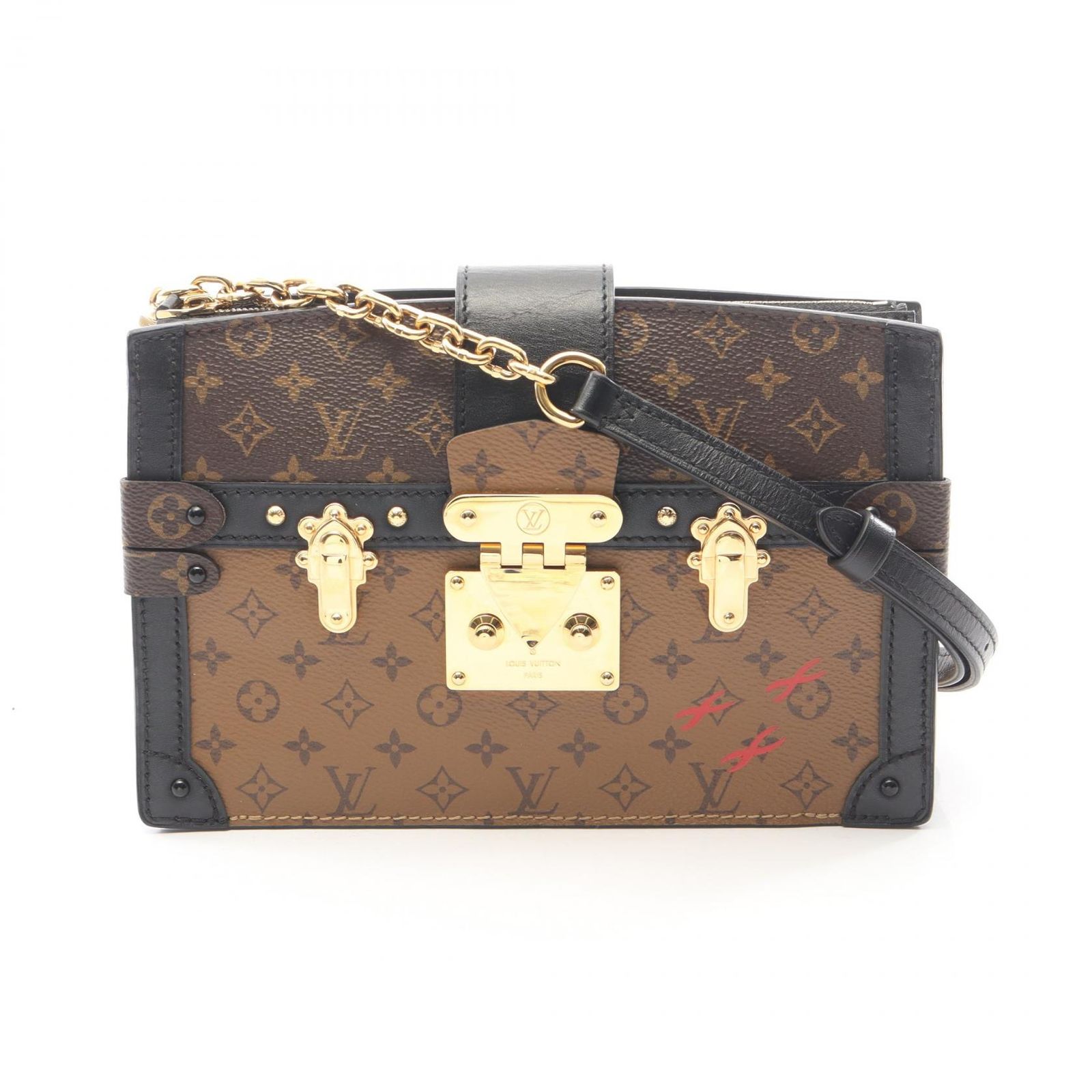 LOUIS VUITTON ルイ・ヴィトン トランククラッチ ショルダーバッグ 110,900円