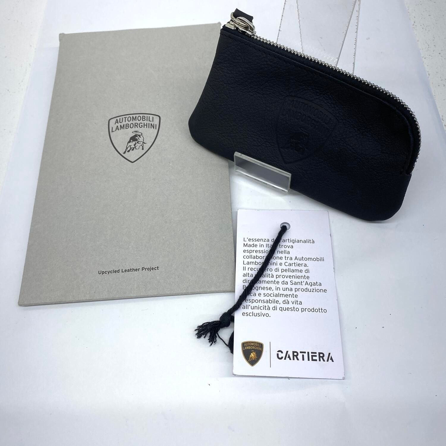【★加古川物流】中古 ランボルギーニ　レザーキーホルダー　LAMBORGHINI　leather keyholder キーケース.,【124】 7,644円