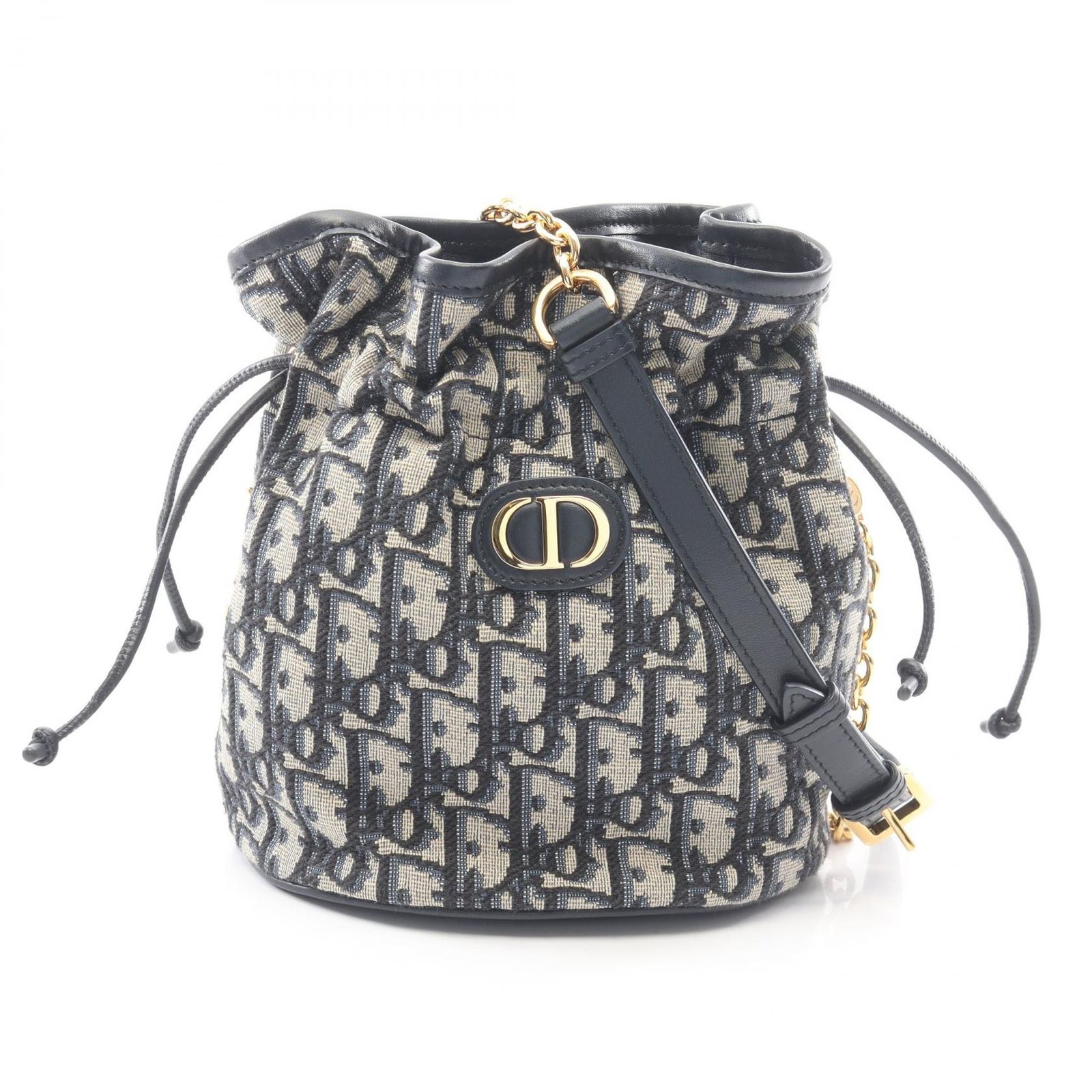 Dior ディオール 30 Montaigne ドローストリング ミニ バケットバック 