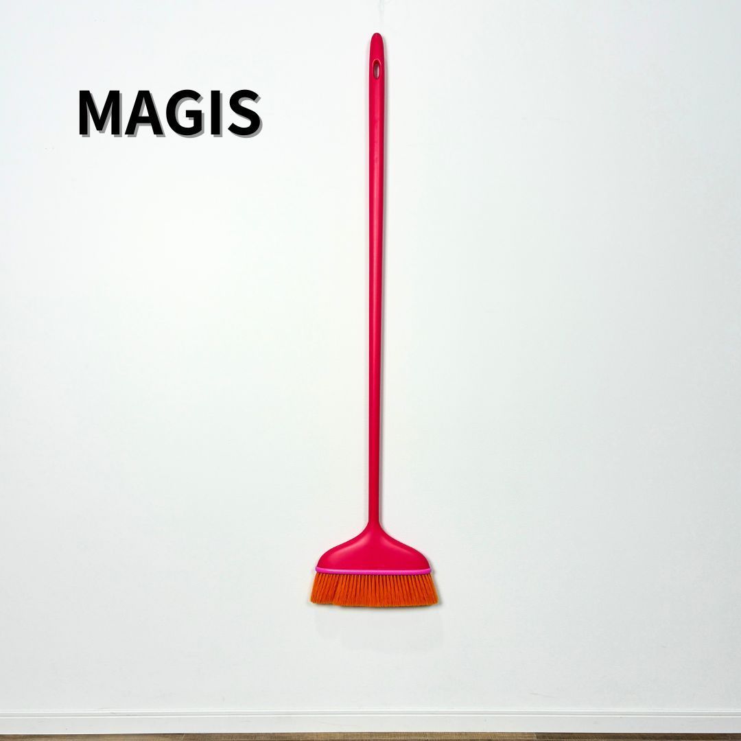 【展示品】MAGIS MAGO マジス マーゴ ほうき インテリア雑貨 クリーニング イタリアンモダン ピンク系