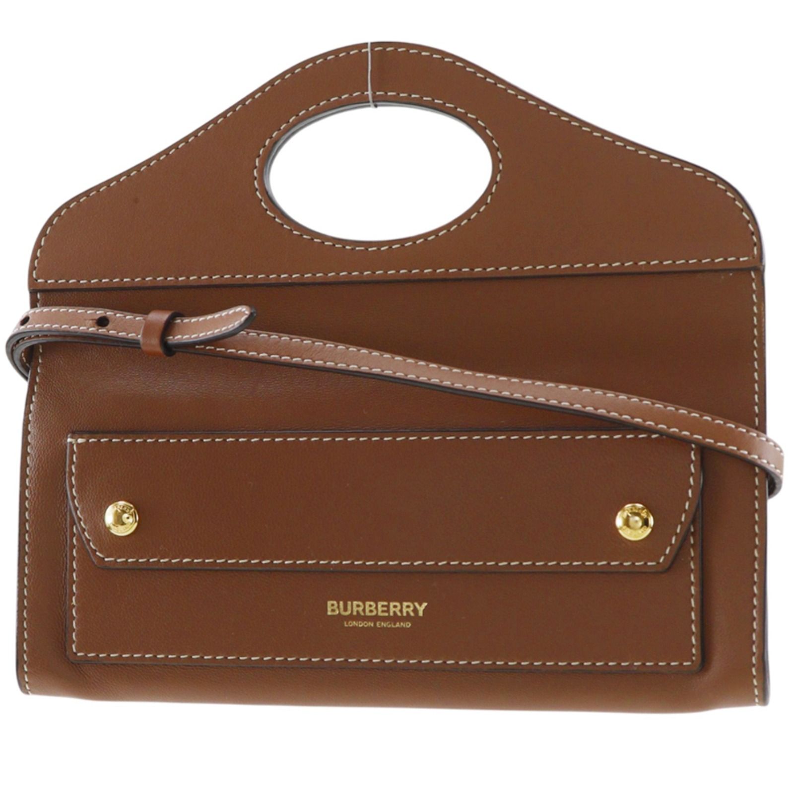 BURBERRY】バーバリー ポケット クラッチ 2WAYショルダー ポシェット 