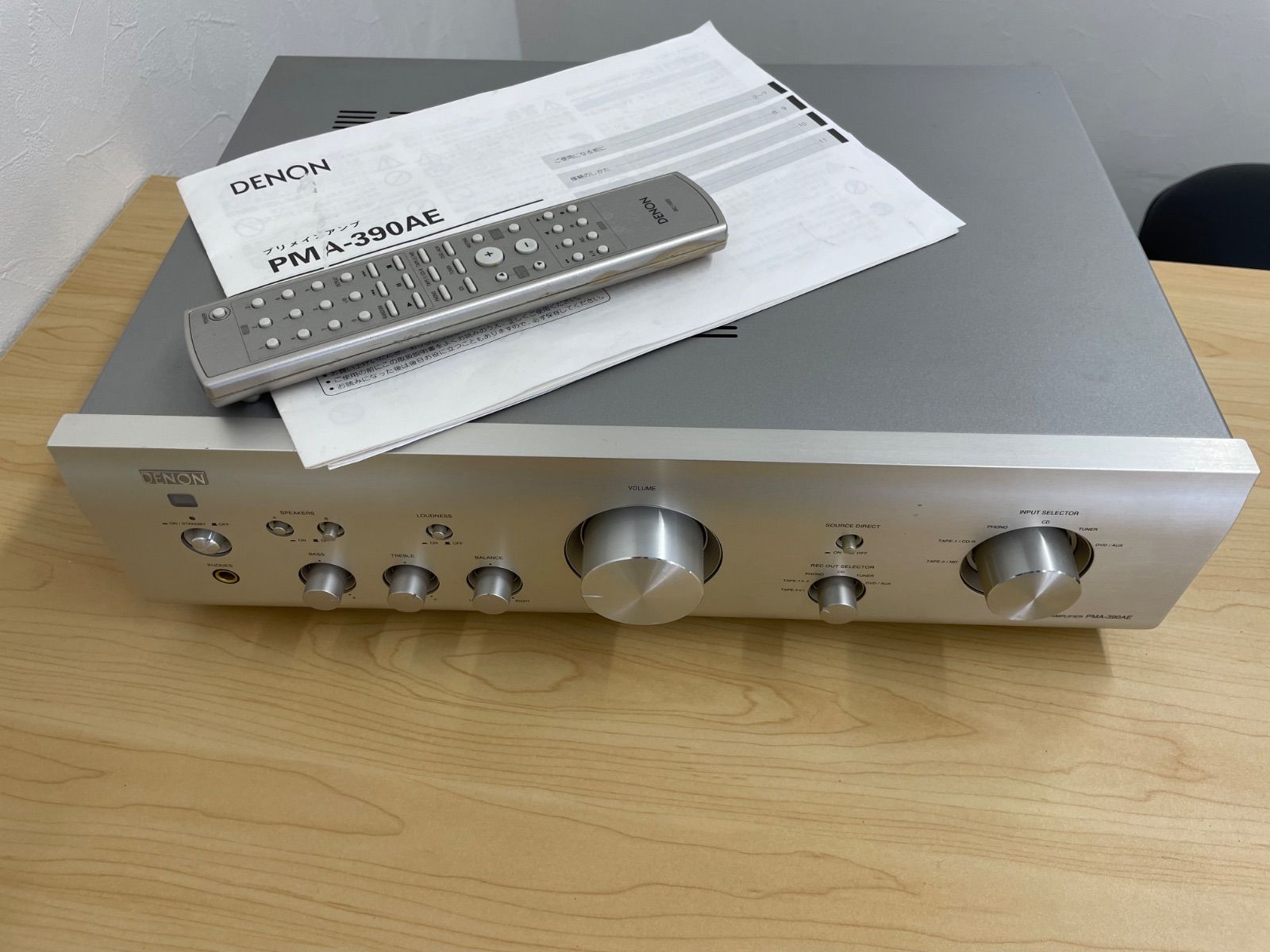 DENON PMA-390AE オーディオ プリメインアンプ - メルカリ