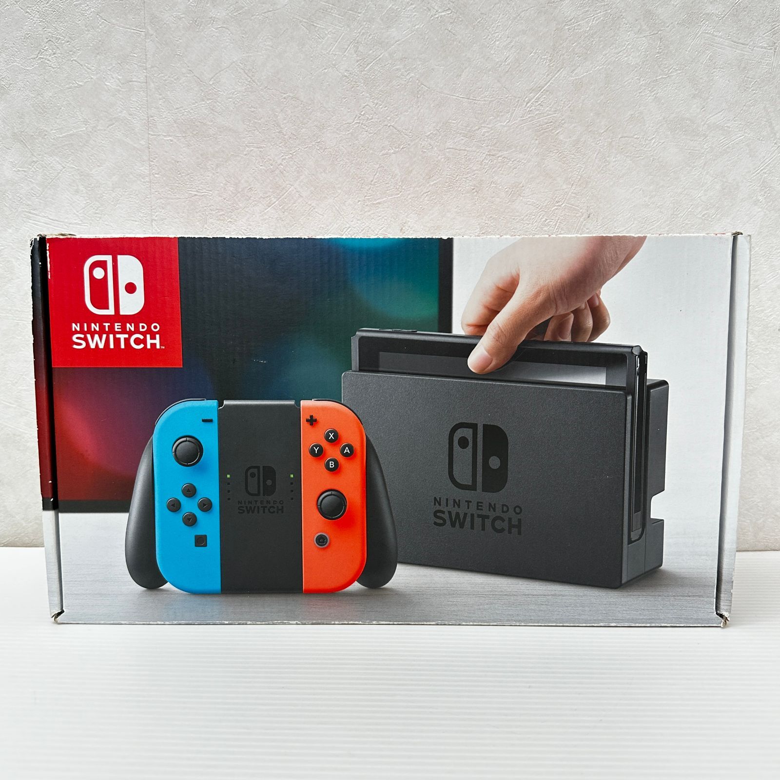 Nintendo Switch ニンテンドースイッチ 左右Joy-Conネオンブルー ※商品説明必読※ 中古品 smghsw098184