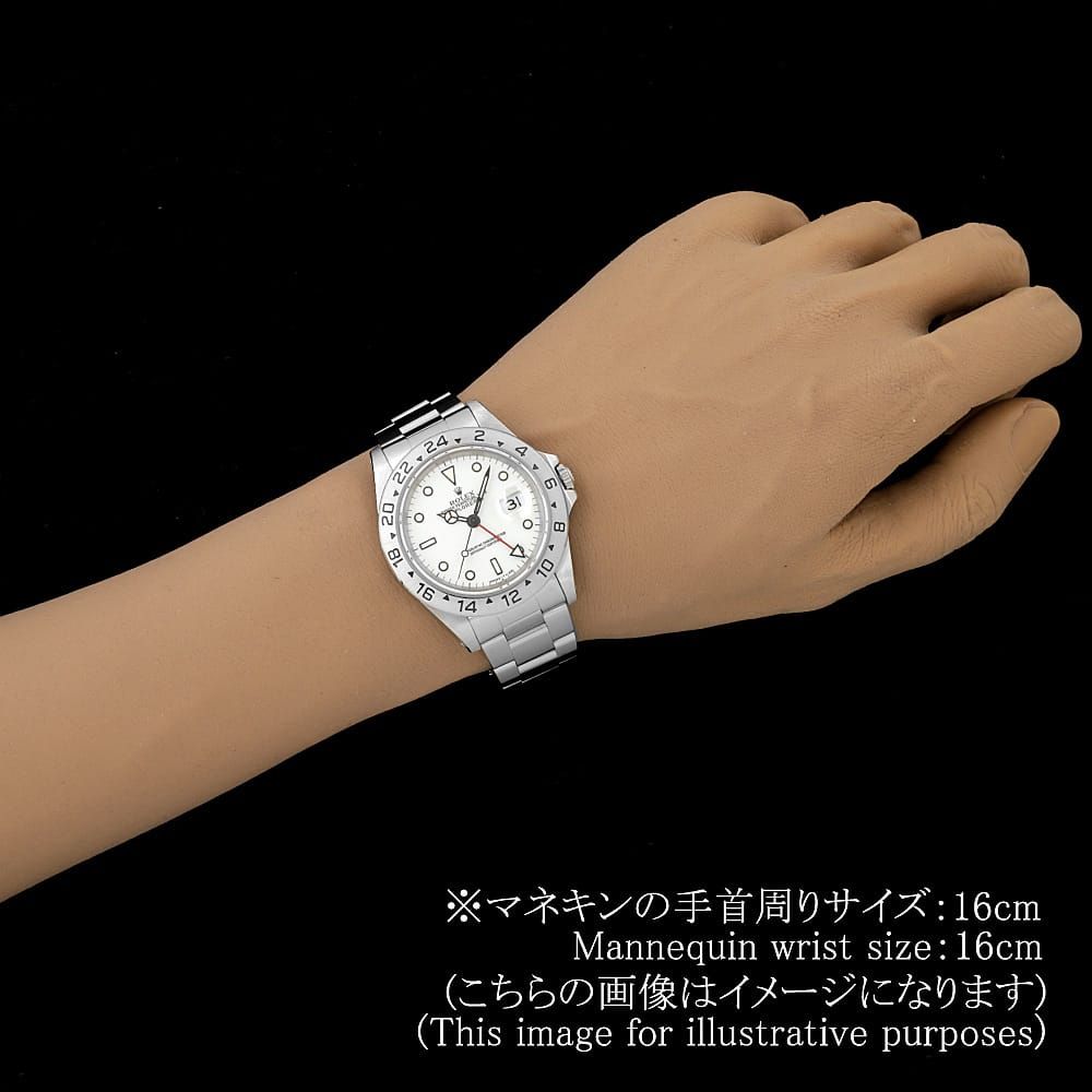 ロレックス エクスプローラーII 16570 ホワイト オールトリチウム
